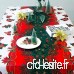 Nappe de Noël Rectangulaire Polyester 150 * 180cm noel de sapin Motifs pour Noel table decoration - B07G8C9CPJ